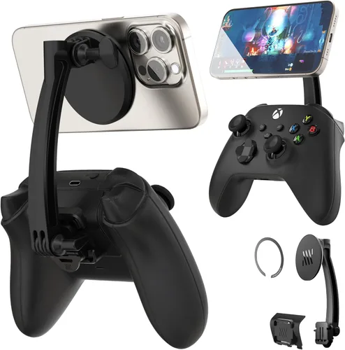 Mechanism Phone Mount Controller Bundle for Xbox Series X/S Wireless | Use our Xbox Controller Mount for any Iphone or Android | Easily Adjust to
