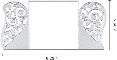 Miniatura 3 de Troqueles de corte de metal con forma de tarjeta 3D, plantillas de grabación en relieve para manualidades, álbumes de recortes, álbum de fotos