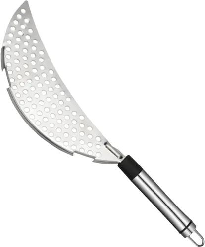 Colador con clip para freír, colador de grasa, colador de acero inoxidable, colador de pasta, separador de grasa, separador de arroz, separador de