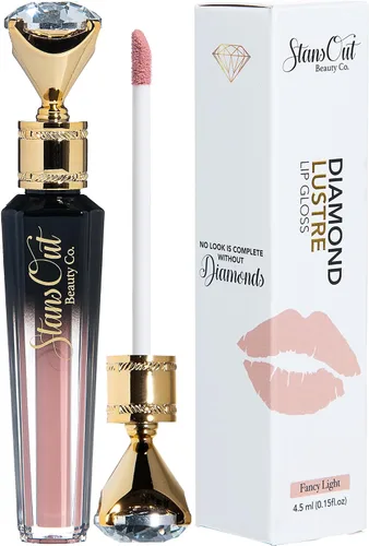 Miniatura 10 de StansOut Beauty Diamond Lustre Fancy Bare - Brillo de labios hidratante Bonitos colores suaves hidratantes nude Tonos para naturalmente