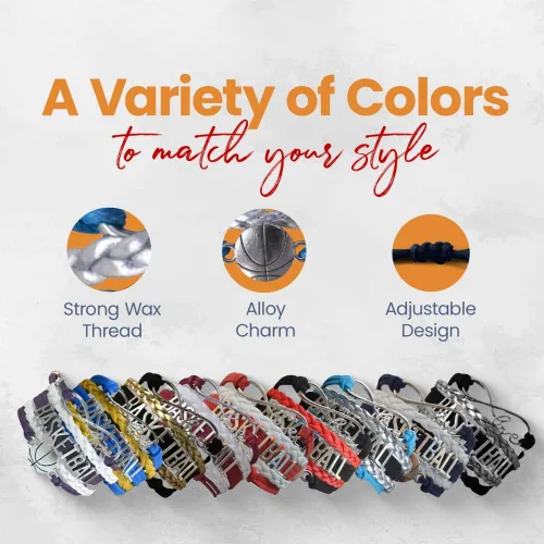 Miniatura 56 de Infinity Collection - Pulsera de baloncesto de regalo para equipos y jugadores