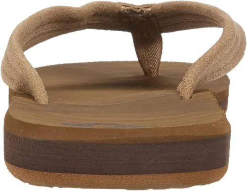 Miniatura 3 de Quiksilver Men's Carver Suede 3 Point Flip Flop Athletic Sandal