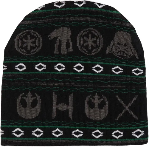 Miniatura 2 de Star Wars Holiday Print Jacquard Knit Beanie