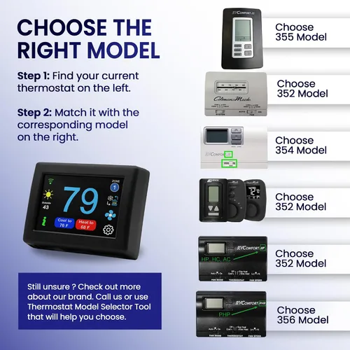 Miniatura 2 de MICRO-AIR EasyTouch - Termostato digital de repuesto para autocaravana, programable y confiable, habilitado para WiFi y Bluetooth, termostato