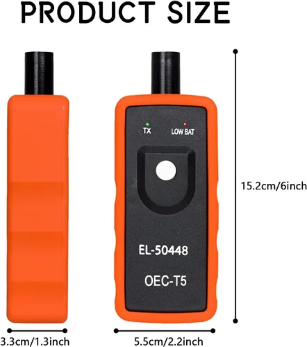 Miniatura 2 de EL-50448 TPMS Herramienta de reaprendizaje para sensor de neumáticos GM, herramienta de reinicio TPMS, herramienta de activación del sistema
