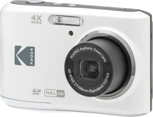 Miniatura 2 de Kodak PIXPRO FZ45 - Cámara digital de 16 MP con zoom óptico 4X de 1.063 in gran angular 1080P Full HD Video 2.7 pulgadas (blanco), tarjeta y lector