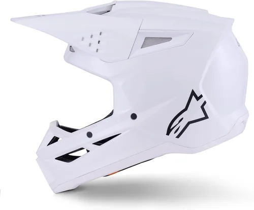 Miniatura 6 de Alpinestars SM3 sólido motocross y casco todoterreno ECE06/DOT Blanco (White Glossy)