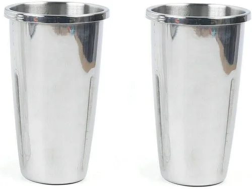 Miniatura 5 de Gdrasuya10 Batidora de leche de doble cabeza de 110 V, mezcladora de bebidas de doble cabezal de acero inoxidable comercial de 560 W, batidora