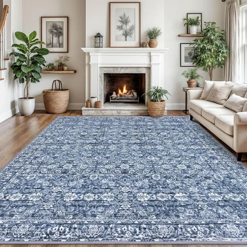 Miniatura 68 de SIILOOM Alfombra antideslizante de pasillo moderna de 2 x 5, súper suave, para pasillos, decoración para cocina, alfombras para pasillos sin 2-Verde