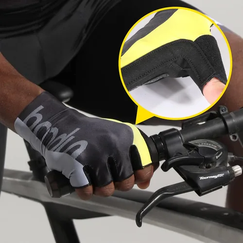 Miniatura 6 de YOSUNPING Guantes de ciclismo de carretera para hombres y mujeres guantes de ciclismo antideslizantes sin dedos para fitness ciclismo entrenamiento