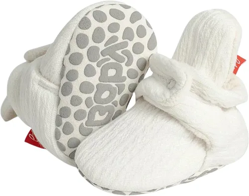 Miniatura 58 de Sawimlgy - Botines de algodón antideslizantes para recién nacido, con agarre, para cuna o para el invierno