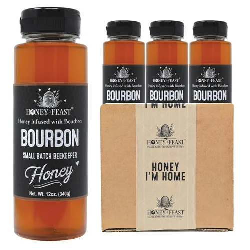 Miniatura 61 de Honey Feast, Miel de Flor Silvestre, 12 Onza