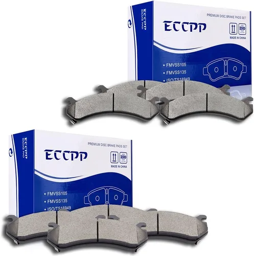 Miniatura 24 de Pastillas de freno, ECCPP D465 D537 8 piezas de kits de freno de cerámica aptos para 1997 1998 1999 para Acura CL, 1991-1997 para Honda para Accord
