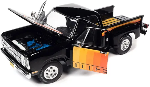 Miniatura 3 de Auto World 1980 Dodge Pickup Step Side Escala 1:18 Diecast