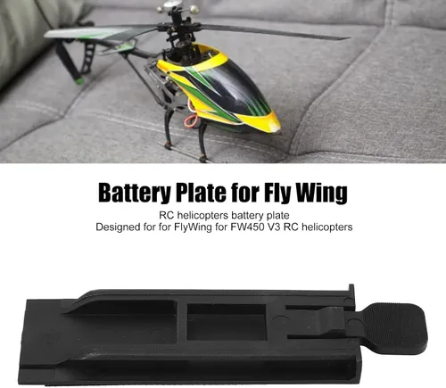 Miniatura 2 de Alomejor Soporte de batería para dron, fácil instalación, cuadricóptero, placa de batería portátil para entusiastas de RC modelo, aviones