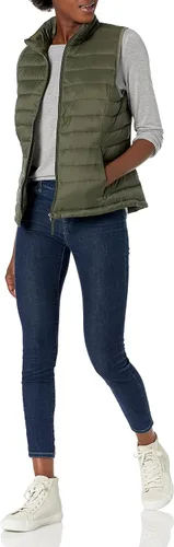 Miniatura 5 de Tienda Essentials - Chaleco para mujer, ligero, impermeable y fácil de guardar