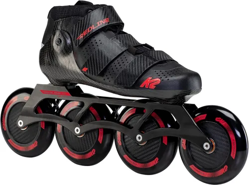 Miniatura 6 de K2 Skate Redline 110 C Negro/Rojo Patines En Línea