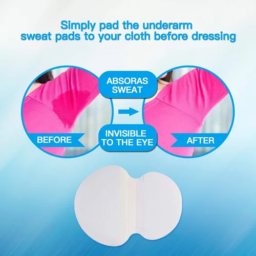 Miniatura 3 de Almohadillas Grandes Contra el Sudor de Axilas para Mujeres y Hombres Combaten la Hiperhidrosis [50 PCS], CANAGROW Almohadillas Desechables Contra