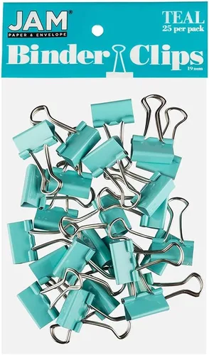 Miniatura 16 de Broches aprietapapeles JAM Paper®, Blanco