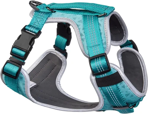 Miniatura 9 de Embark Sports - Arnés para perro mediano sin tirones, con diseño ligero, transpirable, chaleco rosa con asa para control, fácil de poner y quitar