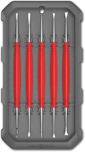 Real Avid Púas de limpieza de pistola de acero inoxidable para limpieza y mantenimiento de armas de fuego, juego de 5 | 10 formas diferentes de