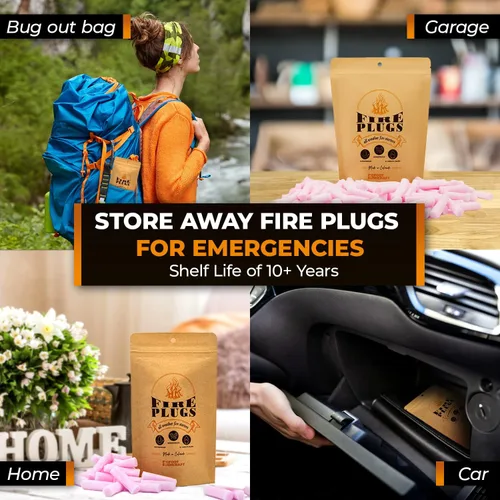 Miniatura 5 de Arrancadores de fuego impermeables no tóxicos con más de 5 minutos de combustión para emergencias, supervivencia, fogatas, fogatas, parrillas