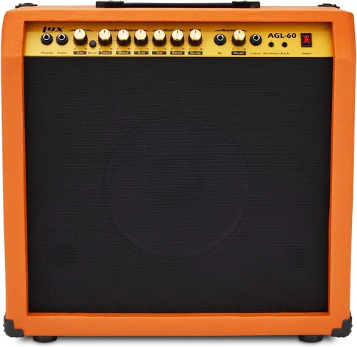 Miniatura 22 de LyxPro Amplificador de guitarra eléctrica de 20 W, altavoz incorporado, conector para auriculares y entrada auxiliar que incluye ganancia, graves