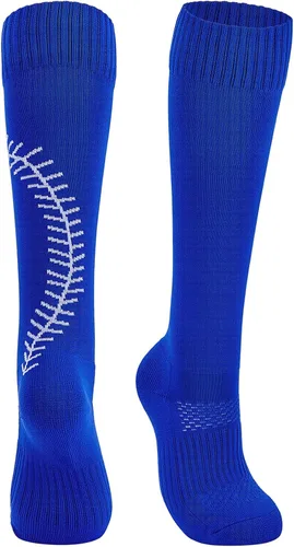Miniatura 4 de American Trends Calcetines de sóftbol para niñas y adultos, calcetines de béisbol y sóftbol, calcetines deportivos con puntadas, para niñas jóvenes
