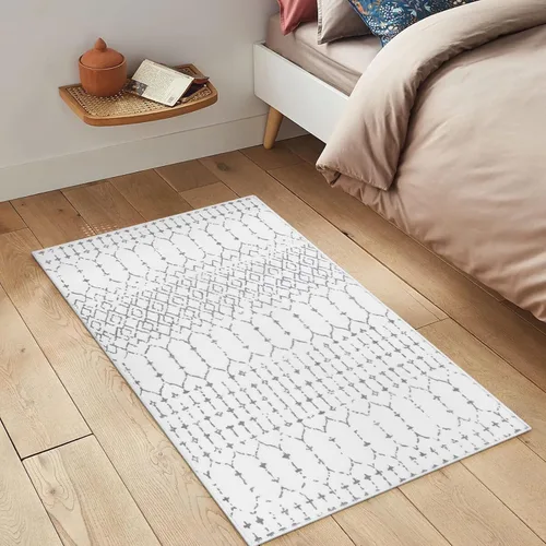 Miniatura 5 de Lahome Alfombras Marroquíes Lavables para Entrada 2x3 pies Antideslizantes Alfombra Delgada de Cocina Alfombras Pequeñas de Área para Dormitorio