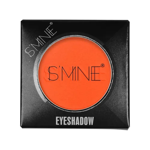Miniatura 2 de ISMINE - Paleta de sombra de ojos en polvo naranja mate con alta pigmentación, larga duración, color intenso, la mejor sombra de ojos naranja