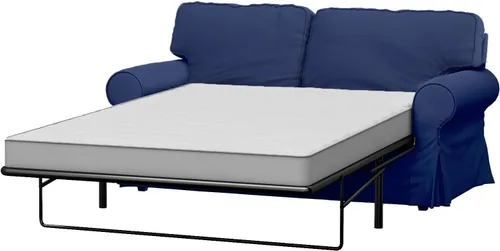 Funda de repuesto para sofá cama de dos plazas Ektorp de algodón pesado, compatible únicamente con el sofá cama Ektorp de dos plazas de IKEA, una