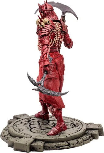 Miniatura 13 de McFarlane Toys - Diablo IV Rend Bárbaro y Nigromante de Sangre Paquete de 2 Figuras Posadas con Etiqueta de Oro 1:12 Escala 1:12, Etiqueta Dorada