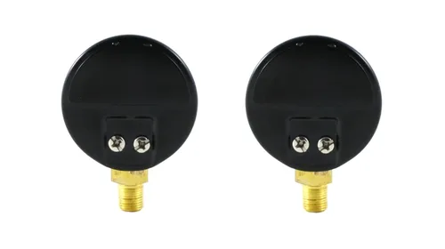 Miniatura 2 de SÜA - Medidores de presión baja y alta para regulador de oxígeno 0-100 psi y 0-4000 psi - 2 pulgadas - Rosca de 1/8 '' - LDP