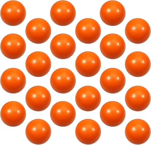 Miniatura 9 de 24 bolas de espuma roja para aliviar el estrés para niños y adultos, juguetes sensoriales para aliviar la ansiedad, TDAH, autismo (rojo)