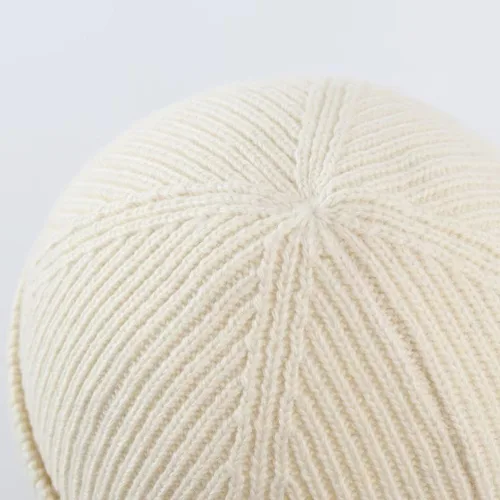 Miniatura 5 de LLmoway Gorro de punto con puños para hombre y mujer, sombrero de pescador de invierno, 50% lana