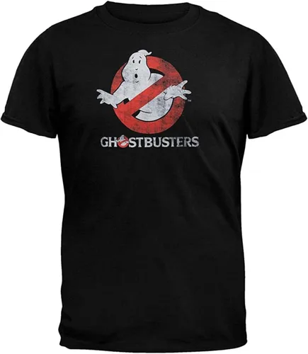 Miniatura 2 de Ghostbusters Logotipo de hombre para llevar, Negro