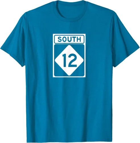 Miniatura 58 de Highway 12 South NC Outer Banks North Carolina Hwy - Camiseta, Negro, S
