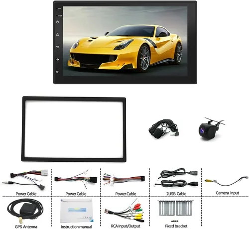 Miniatura 4 de Android 14 Estéreo de coche para Ford F150 1997-2004 con CarPlay inalámbrico y Android Auto, pantalla táctil IPS de 7 pulgadas 2G+32G Doble DIN