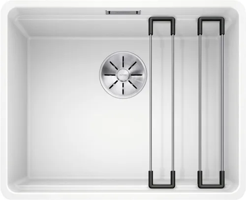 Miniatura 6 de BLANCO 526349 ETAGON 500-F Fregadero de cocina, negro, 23.6 in Unterschrank