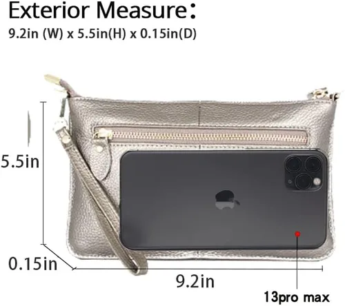 Miniatura 2 de monederos para teléfono billeteras de cuero con ranuras para tarjetas, para mujer.