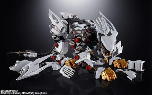 Miniatura 11 de BANDAI Spirits Chogokin ZOIDS New Century/Zero RZ-041 Liger Zero, aprox. 8.7 pulgadas (8.661 in), ABS y PVC y pintado a presión