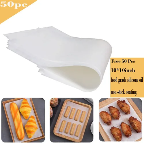 Miniatura 4 de Lemengtree Springform - 3 moldes antiadherentes cuadrados de 8 pulgadas, 9 pulgadas, 10 pulgadas, molde para pastel de queso con 50 forros de papel