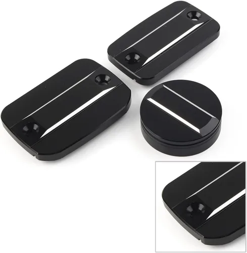 Miniatura 3 de FSFY - Tapa de depósito de líquido de embrague de freno delantero negro para Scrambler 1100 800 accesorio de motocicleta