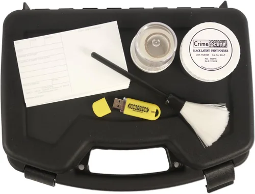 Miniatura 7 de Crime Scene Kit de huellas dactilares latentes, blanco