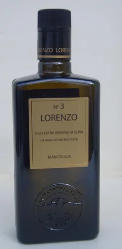 Barbera Lorenzo No. 3 D.O.P Val Di Mazara Da Agricoltura Biologica Aceite de oliva virgen extra, 1 x 16.9 fl oz