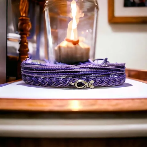 Miniatura 2 de Pulsera de concientización sobre el Alzheimer, en apoyo de los seres queridos que luchan contra el Alzheimer