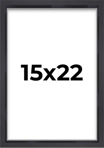 Miniatura 156 de Marco contemporáneo de caja de sombra negra de 14 x 25 pulgadas, profundidad de espacio utilizable, tamaño interior 14 x 25 o 25 x 14 pulgadas