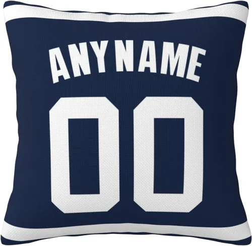 Miniatura 33 de Funda de almohada personalizada: personaliza cualquier nombre y número, regalo de béisbol personalizado para hombres y mujeres, funda de almohada MT