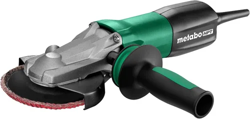 Miniatura 7 de Metabo WEF9-125 - Amoladora angular de cabeza plana, 4-1/2-5 pulgadas, verde/negro