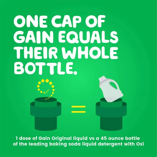 Miniatura 6 de Gain Ultra Concentrated He - Lavandería líquida de 200 onzas líquidas, 200 onzas líquidas